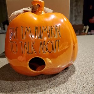 Rae Dunn 9x8 Pumpkin Birdhouse